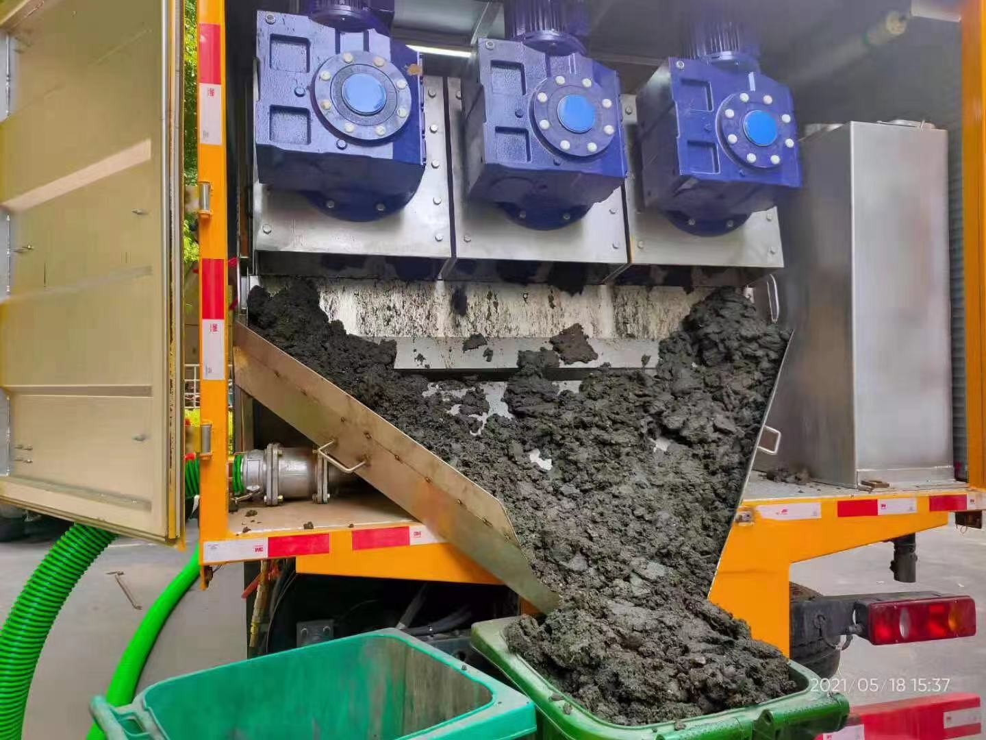 信阳化粪池清掏城市维护站-泥浆净化干湿分离处理